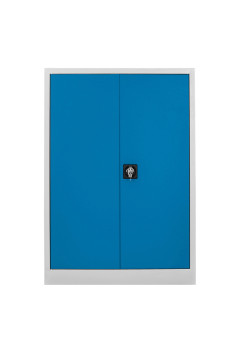 Metal  Ofis 130 luk Dosya Dolabı Gri-Mavi