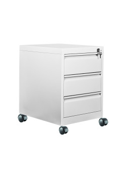 Metal Ofis 3 Çekmeceli Keson Gri Metal Ofis 3 Çekmeceli Keson Gri