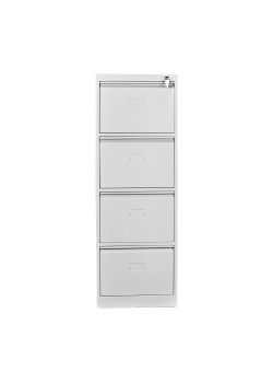 Metal  Ofis 4 lü Klasör Dolabı Gri