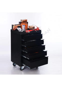 Metal Ofis 5 Çekmeceli Takım Arabası Metal Ofis 5 Çekmeceli Takım Arabası