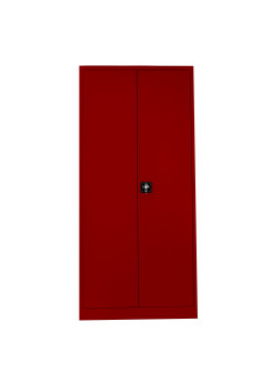 Metal Ofis Temizlik Dolabı Kırmızı Metal Ofis Temizlik Dolabı Kırmızı